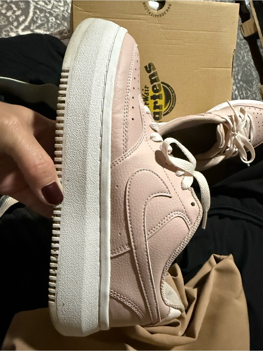 Nike Women’s Blush Pink Low-Top Sneakers